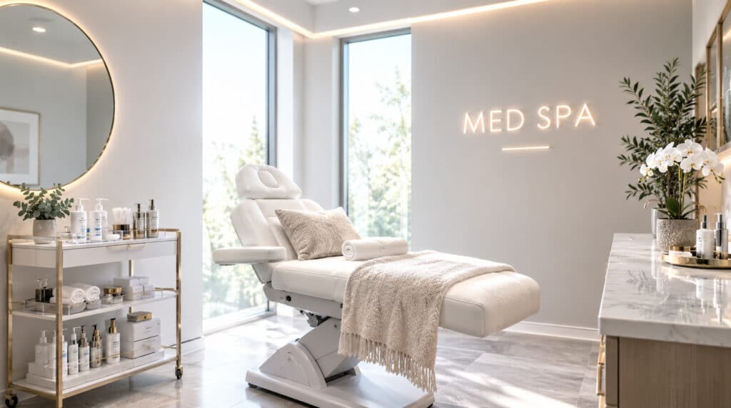 med spa advertising