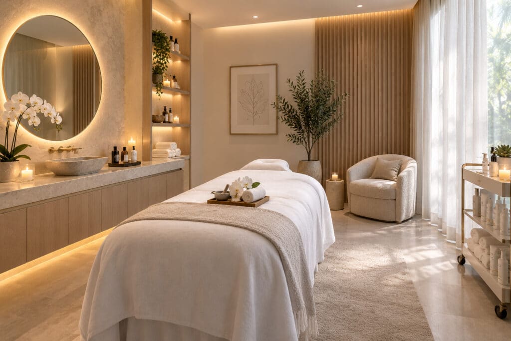 med spa website design